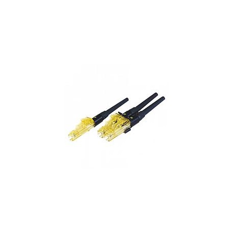 PANDUIT Conector OptiCam OM1, Dúplex LC Prepulido, carcasa natural funda negra, 900um - FLCDMC6BLY