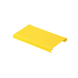 Channel Cover, Hinged, Snap-On, 4" x 4" (100mm x 100mm), 6', FiberRunner, YL