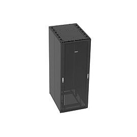 PANDUIT Bastidor del gabinete de tipo N, Con panel superior, Negro - N8512B