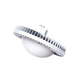 Vigilant High Bay, Circular, 11000 lumens, 88 Watts, 100-277V AC, Cool White, Clear Tempered Glass lens, Wireless Controls